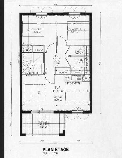 Plan of 2-Bed Apartment